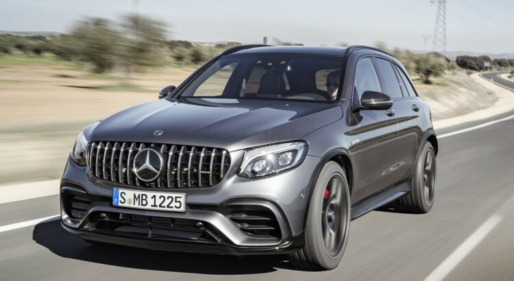 Mercedes-AMG GLC 63 S 4Matic (2017) : 3/4 avant
