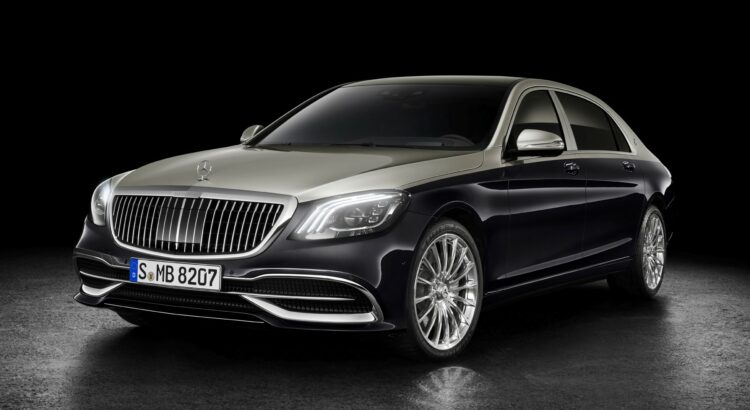Mercedes-Maybach Classe S (2018) : 3/4 avant