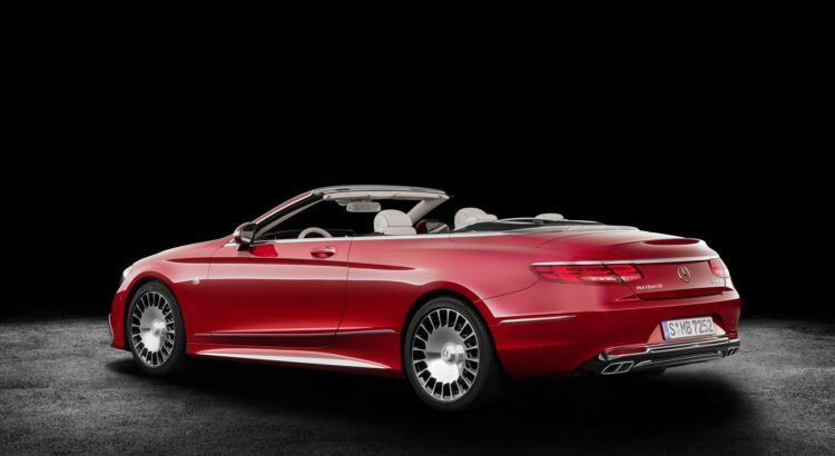 Mercedes-Maybach S 650 Cabriolet (2017) - image constructeur
