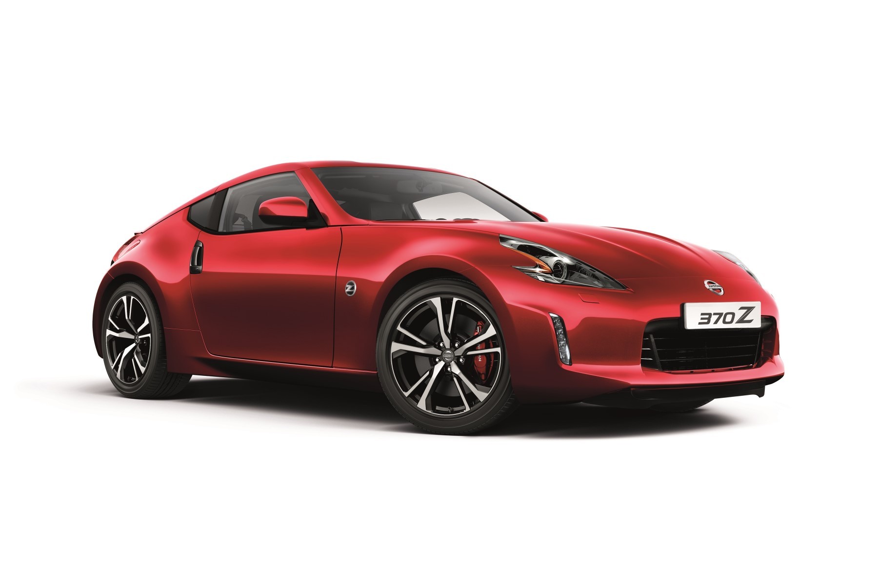 Nissan 370Z (2017) : profil droit rouge