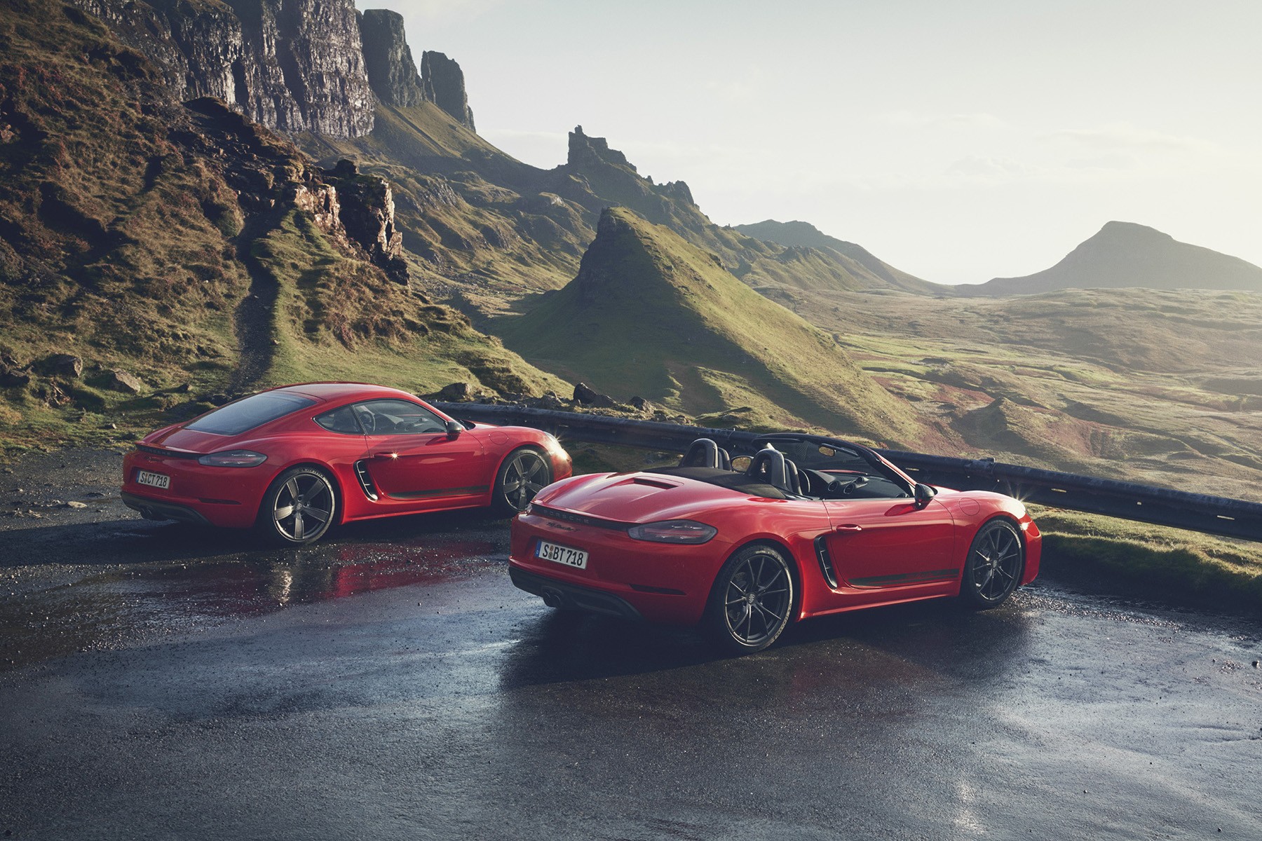 Porsche 718 Boxster et Cayman