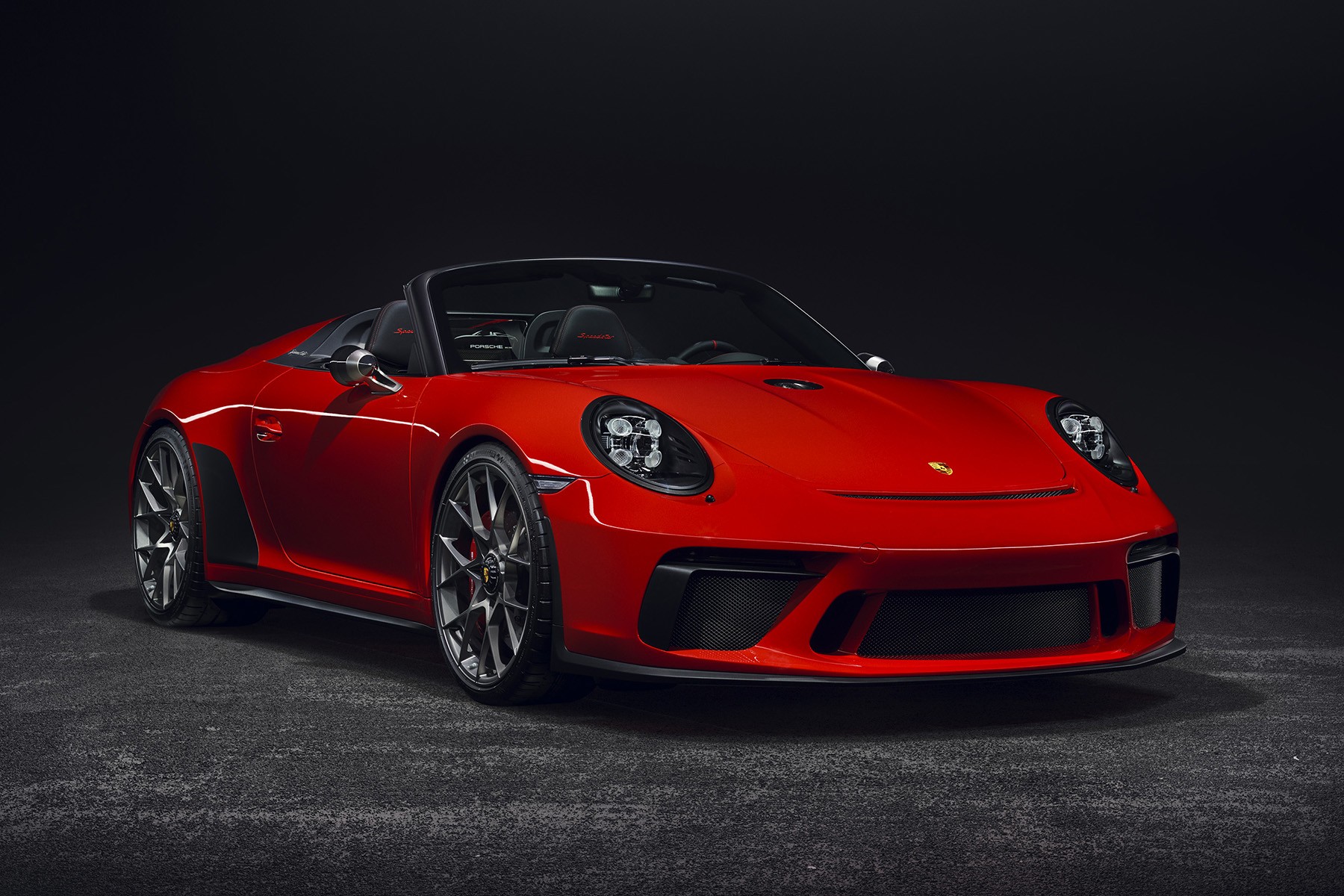 Porsche 911 Speedster Concept ll (2019) : 3/4 avant