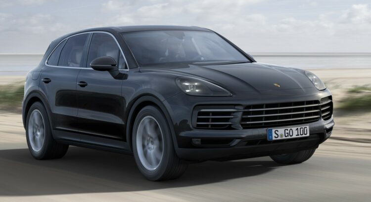 Porsche Cayenne (2018) : 3/4 avant