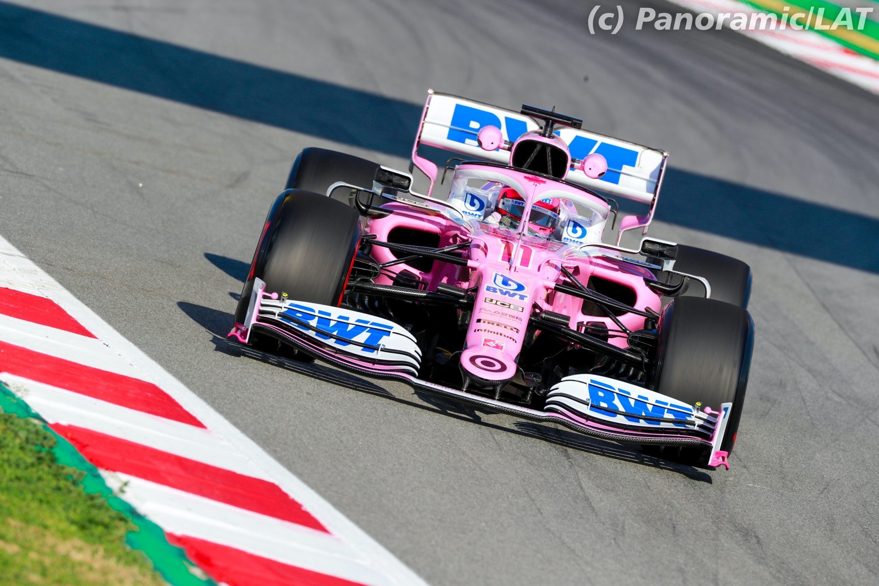 Sergio Pérez (Racing Point) à Barcelone