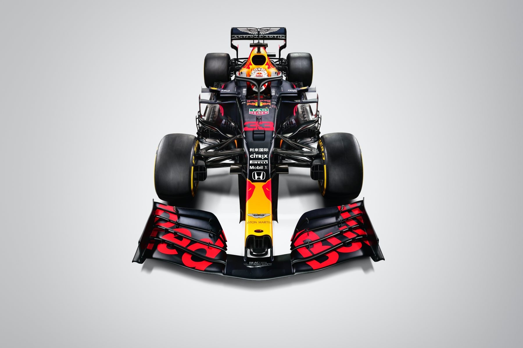 La Red Bull RB16 pour la saison 2020 de Formule 1