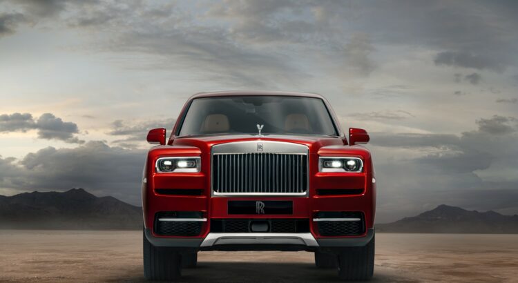 La face avant du nouveau Rolls-Royce Cullinan