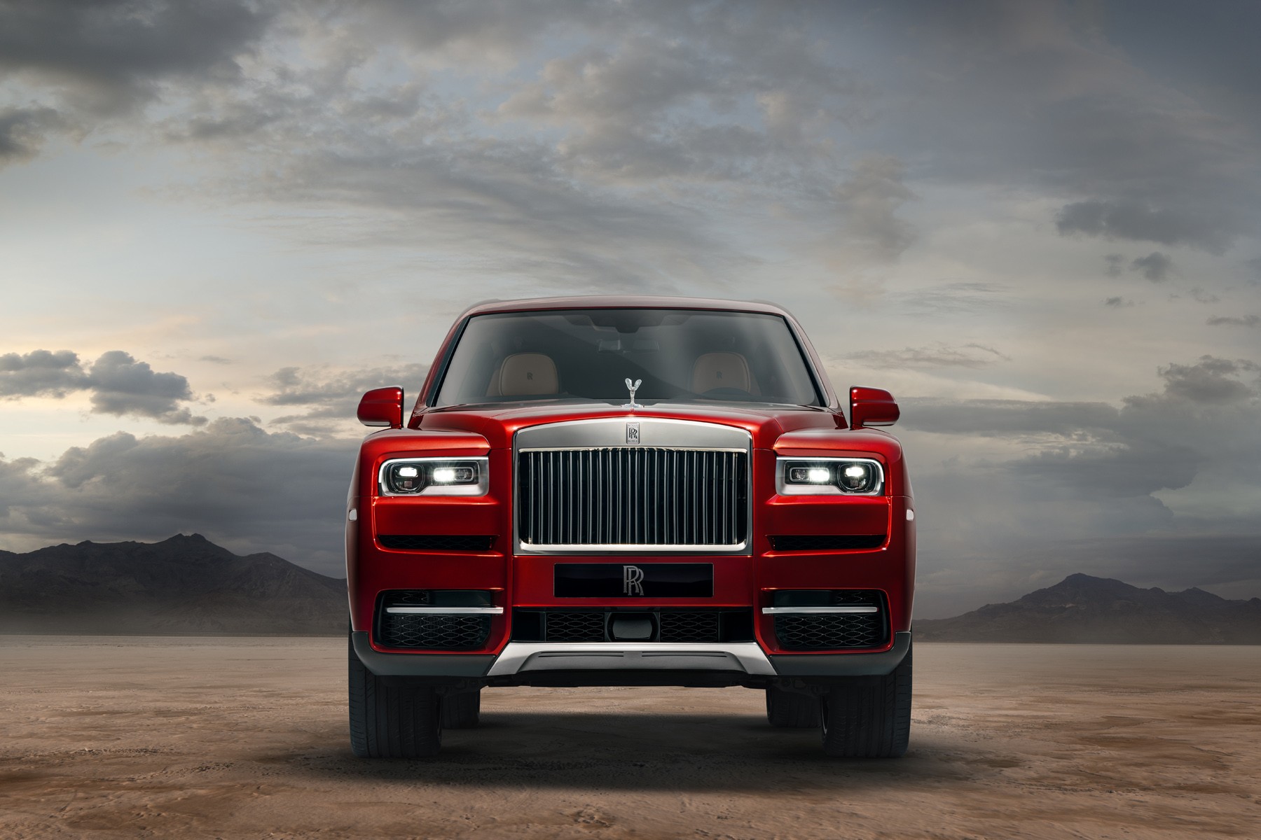 La face avant du nouveau Rolls-Royce Cullinan