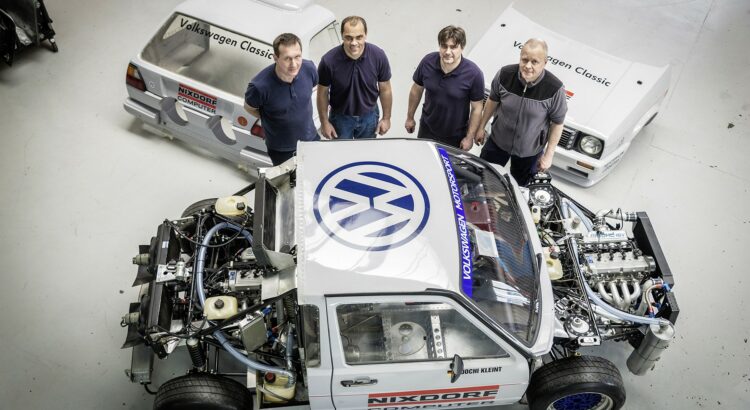 Volkswagen Golf Pikes Peak (1987) : restauration par l'équipe Volkswagen Classic