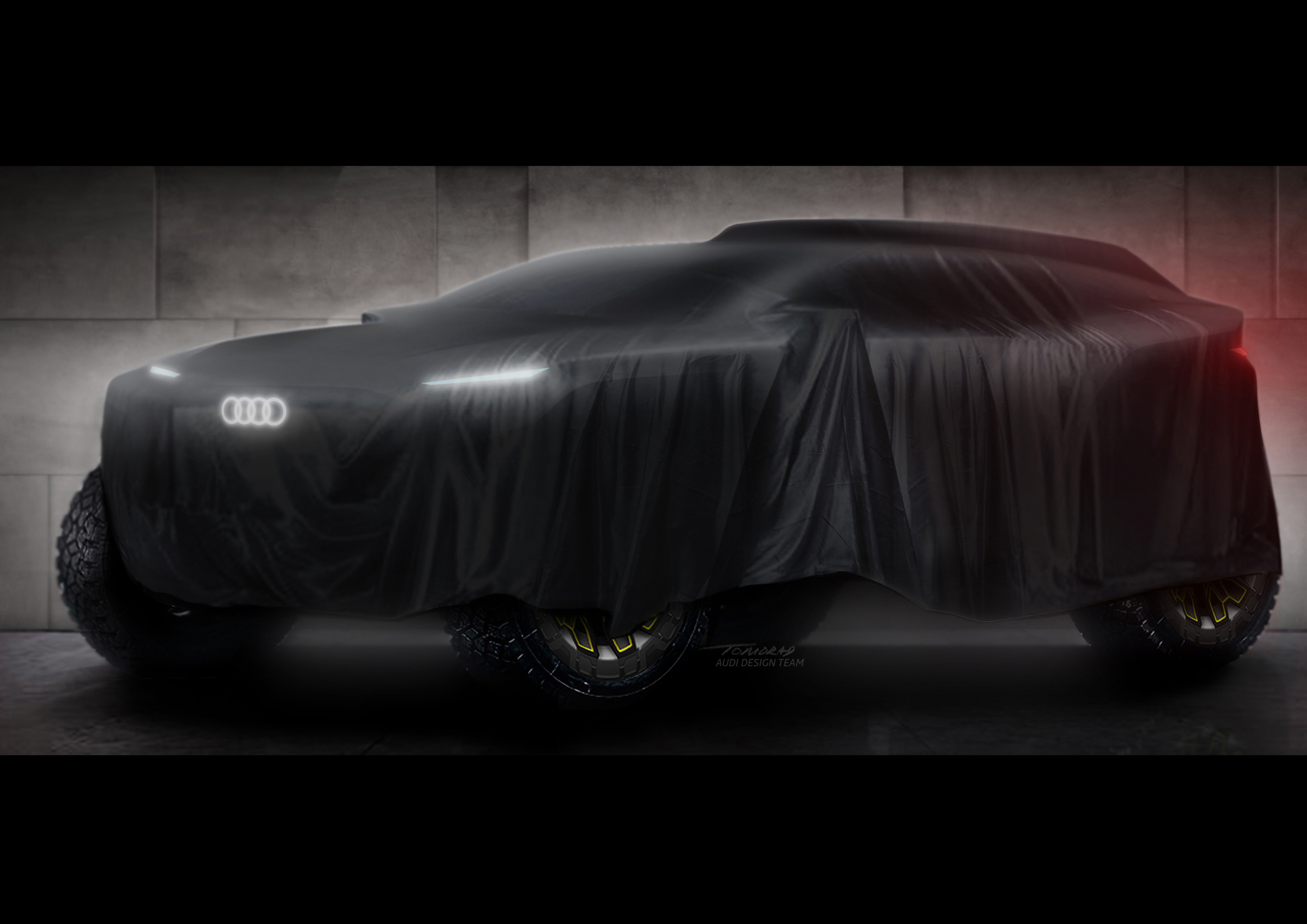 Audi tease sa future participation au Dakar 2022