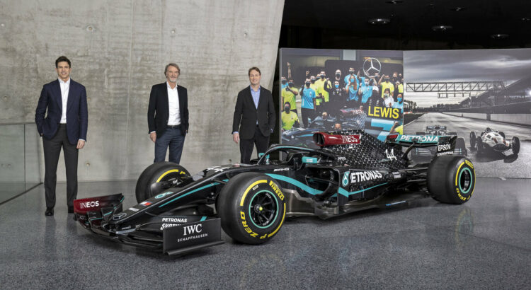 INEOS augmente ses parts de capital dans le Mercedes AMG F1 Team, à égal avec Daimler AG et Toto Wolff.