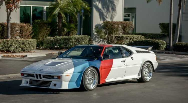 Cette BMW M1 (1980), ayant appartenu à l'acteur décédé Paul Walker, a été admise aux Etats-Unis pour 500 000 dollars !