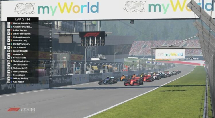 Les Grands Prix de F1 virtuels ont repris le week-end dernier au Red Bull Ring.