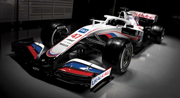 Voici les nouvelles couleurs de la future Haas VF-21.