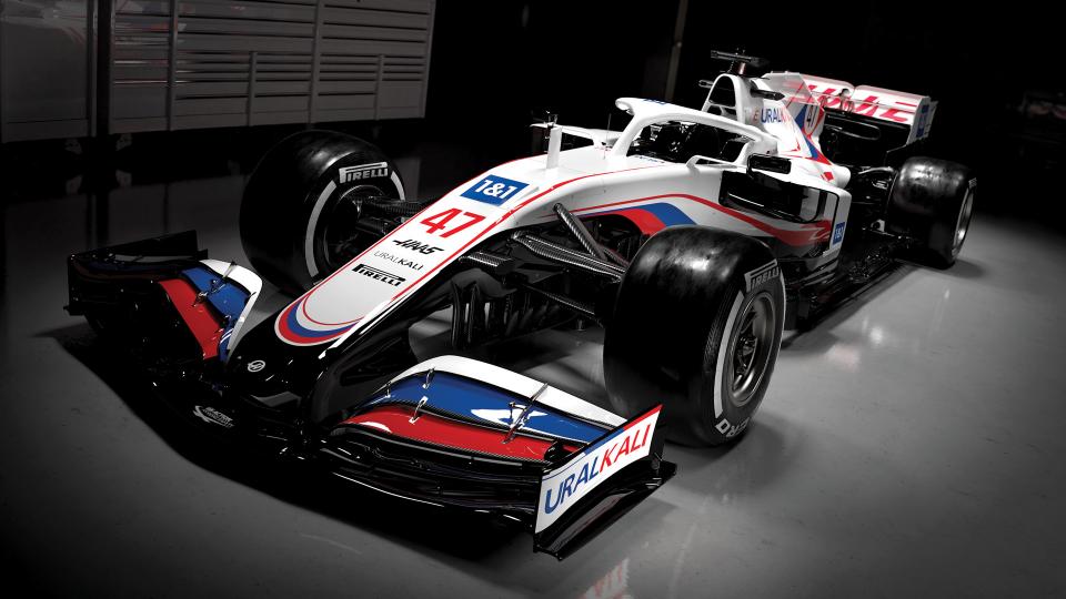 Voici les nouvelles couleurs de la future Haas VF-21.