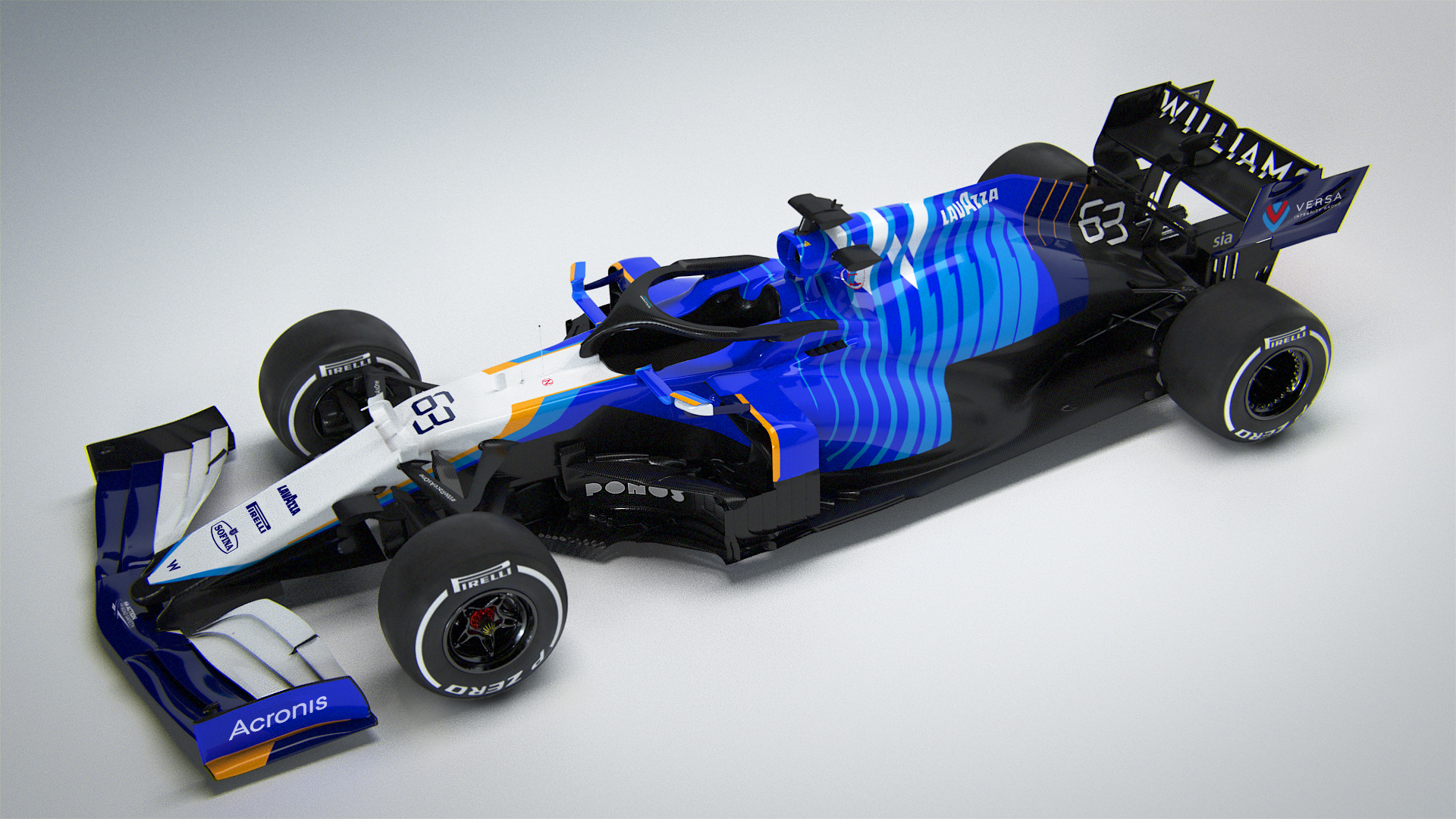 F1 2021 - Voici la nouvelle Williams FW43B (en images)