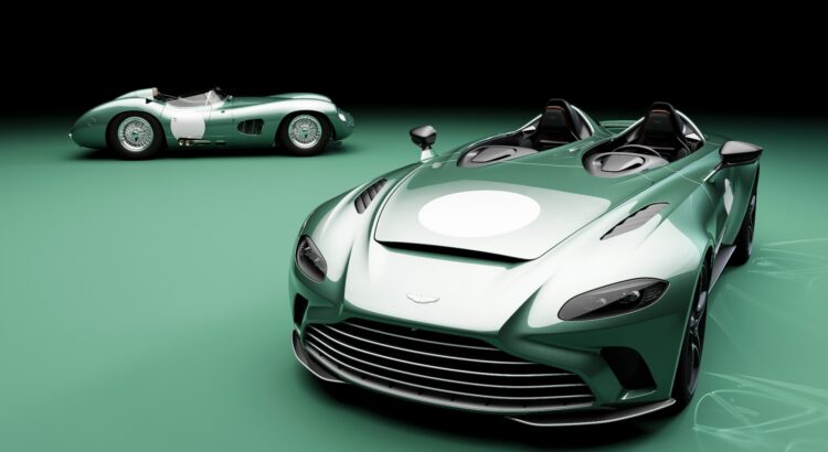 Aston Martin V12 Speedster (2021) / Aston Martin DBR1 (1959)
