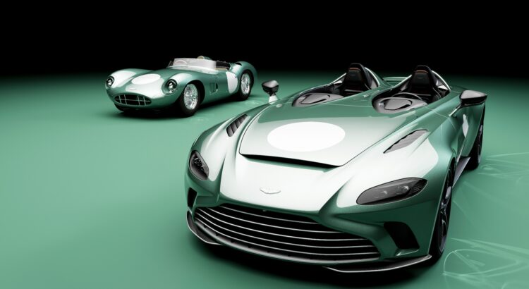Aston Martin V12 Speedster (2021) / Aston Martin DBR1 (1959)
