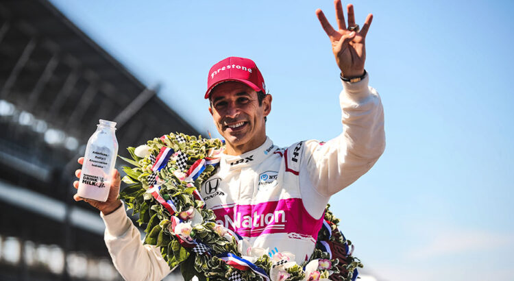 4ème victoire à Indianapolis pour Helio Castroneves !