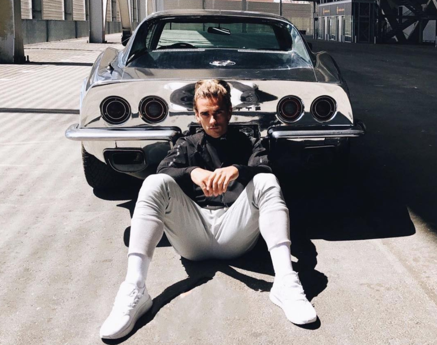 Antoine Griezmann Chevrolet Corvette Stingray 2024