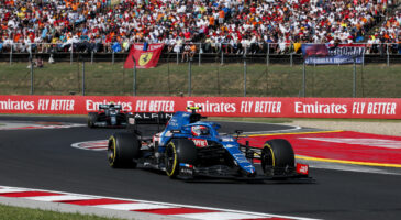 Une monoplace Alpine sur circuit