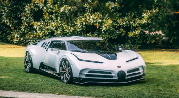 Les Bugatti Centodieci et EB 110 Super Sport au Concours d'El&eacute;gance de la Villa d'Este 2021.