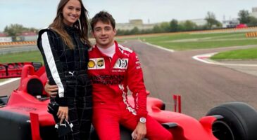 Charlotte Sin&eacute; Charles Leclerc Fiorano