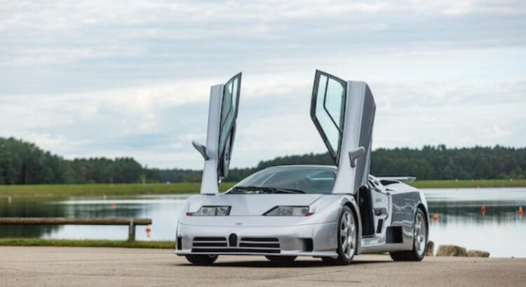 Bugatti EB110 Super Sport (1994) : un joyau de 611 ch aux enchères