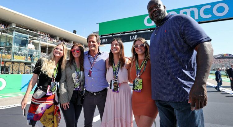 Shaquille O'Neal vole la vedette aux stars de la F1 à Austin !