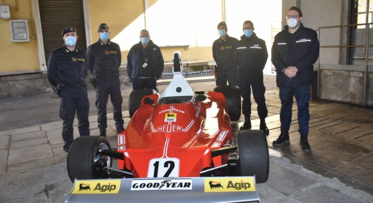 Une fausse Ferrari 312T confisquée par la douane italienne !