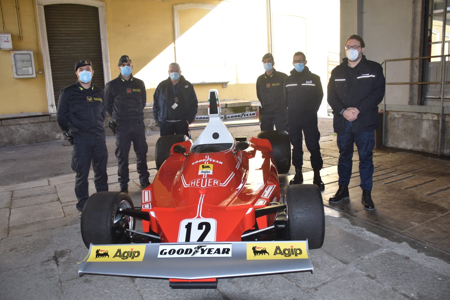 Une fausse Ferrari 312T confisquée par la douane italienne !