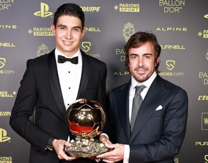 Alonso et Ocon s'invitent en Alpine A110 S au Ballon d'Or 2021 ! (+ vidéo)