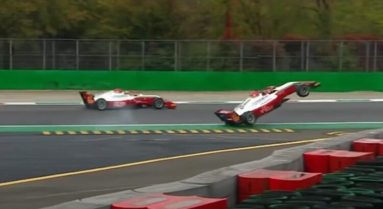 Ce pilote a eu la frousse de sa vie à Monza ! (+ vidéo)