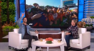 Daniel Ricciardo Ellen Degeneres 2021