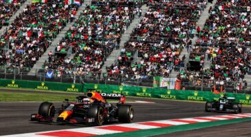 Verstappen &agrave; Mexico 2021