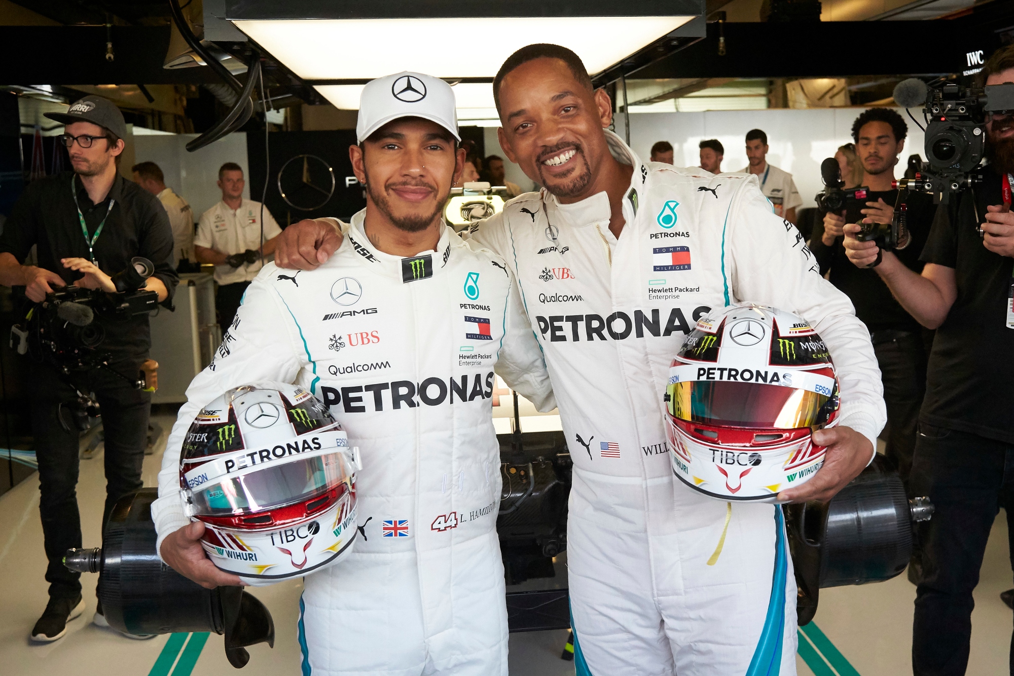 Le jour où : Will Smith a voulu remplacer Lewis Hamilton au volant ! (+ vidéo)