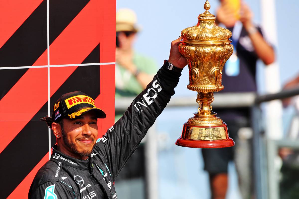 Lewis Hamilton à Silverstone 2021