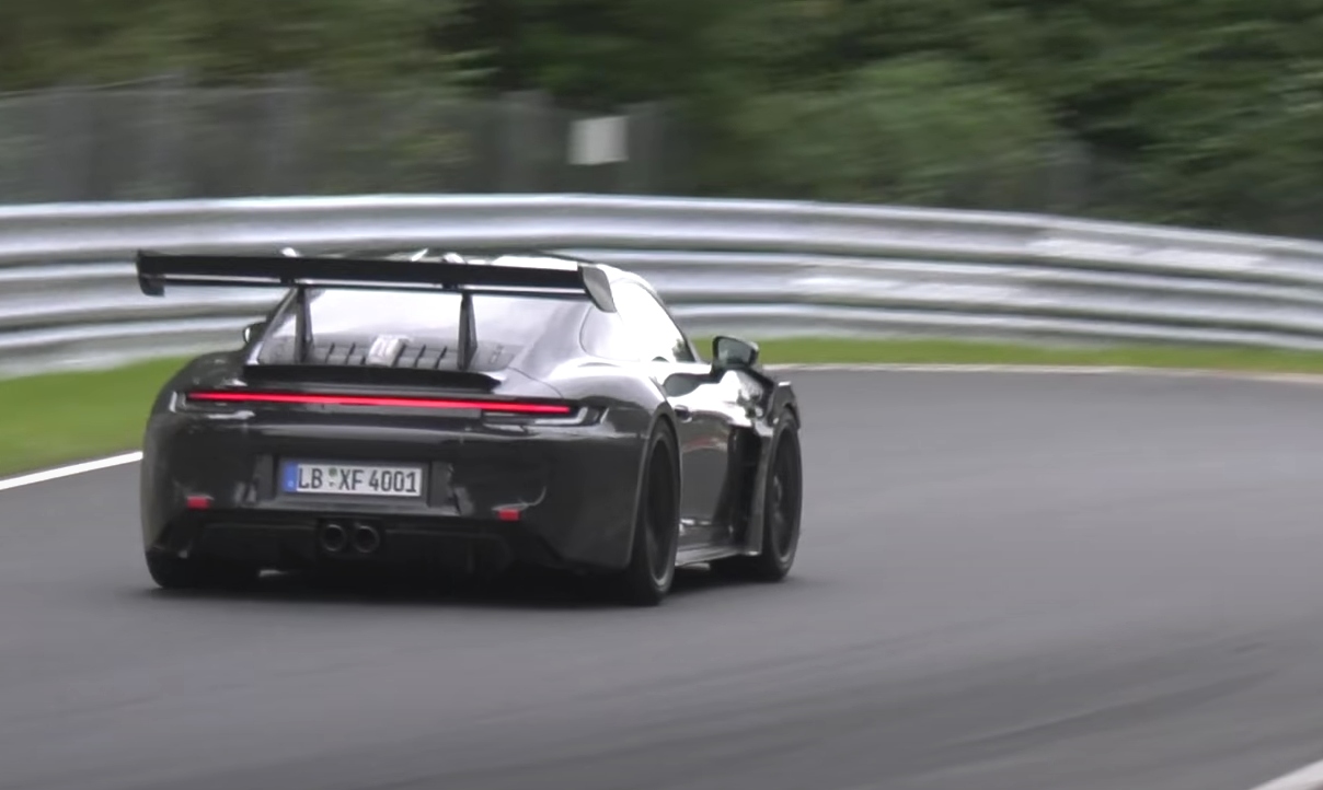 Porsche 911 GT3 RS (2022) : elle rugit déjà sur la « Nordschleife » ! (+ vidéo)