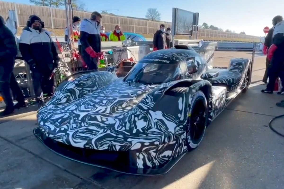 porsche lmdh camouflage avant