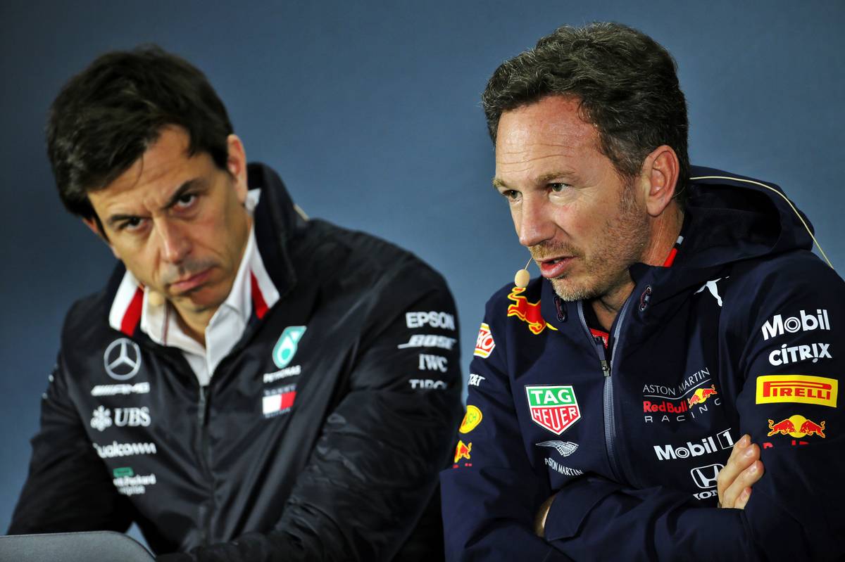 horner wolff F1 2019