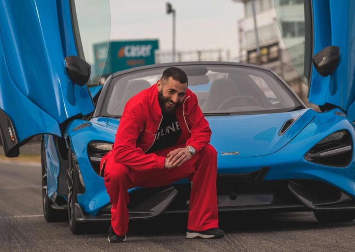 McLaren 765LT Karim Benzema