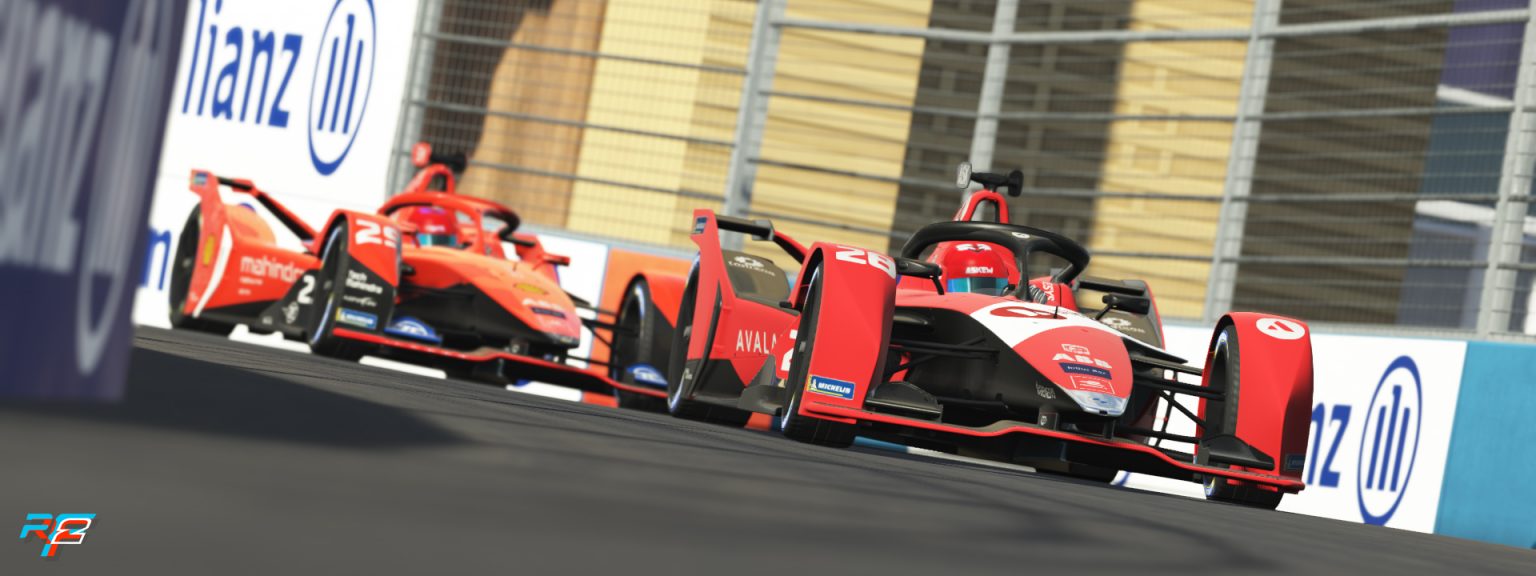 La Formula E débarque sur rFactor 2 !