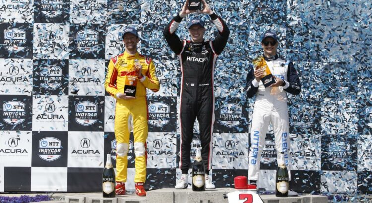 IndyCar - Romain Grosjean loupe de peu la victoire à Long Beach !