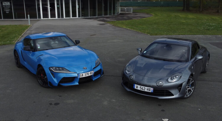 Essai - Alpine A110 GT (2022) contre Toyota GR Supra, un argument de poids !