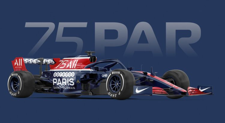 Quand les Formule 1 prennent les couleurs des clubs de Ligue 1 !