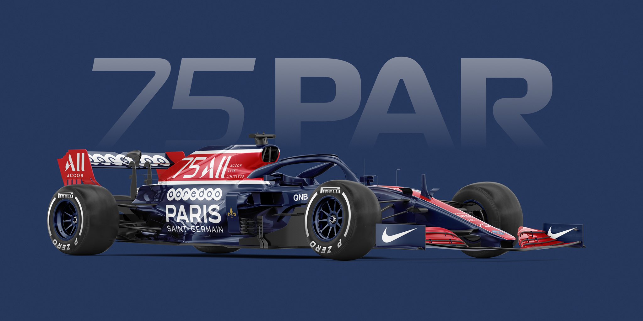 Quand les Formule 1 prennent les couleurs des clubs de Ligue 1 !