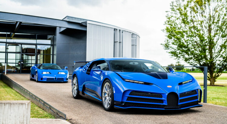 Bugatti Centodieci : un 1er exemplaire en hommage à l'EB110 ! (+ vidéo)