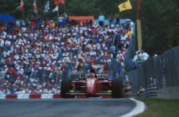 postal jean alesi, formula 1, benetton-renault - Comprar Postais antigos de outr