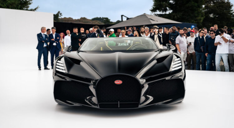 La nouvelle Bugatti W16 Mistral fait sensation à la "Monterey Car Week" !