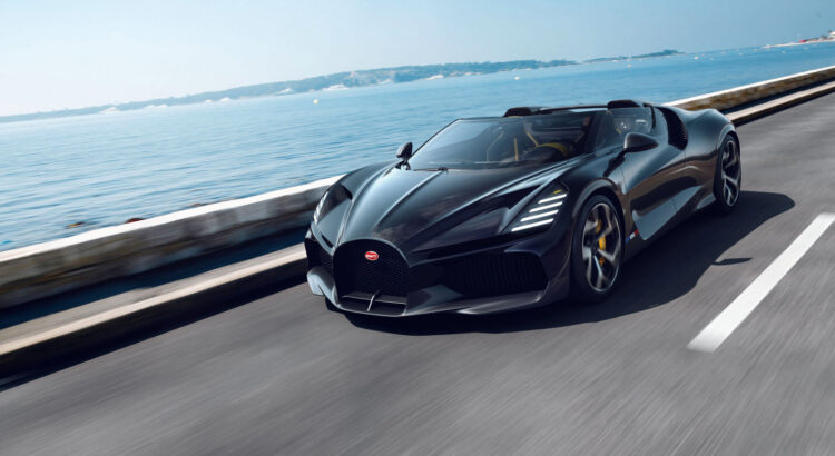 Bugatti W16 Mistral roadster 2024