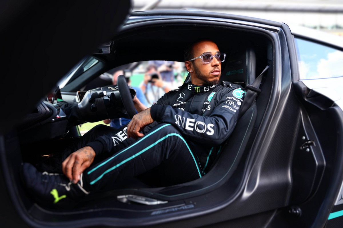 Hamilton démonstration AMG One Spa